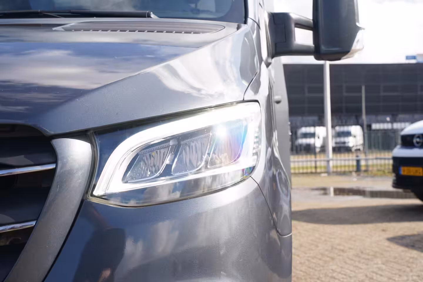 Mercedes-Benz Sprinter 516 CDI 163 pk Aut. BE-Trekker met Tijhof Oplegger Navi Comand, LED Koplampen, Cruise Cont