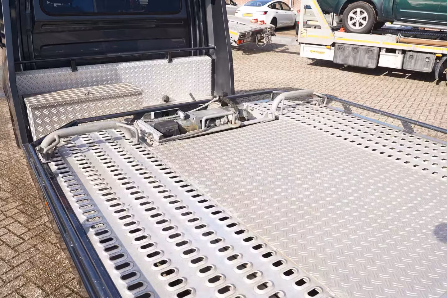 Mercedes-Benz Sprinter 516 CDI 163 pk Aut. BE-Trekker met Tijhof Oplegger Navi Comand, LED Koplampen, Cruise Cont