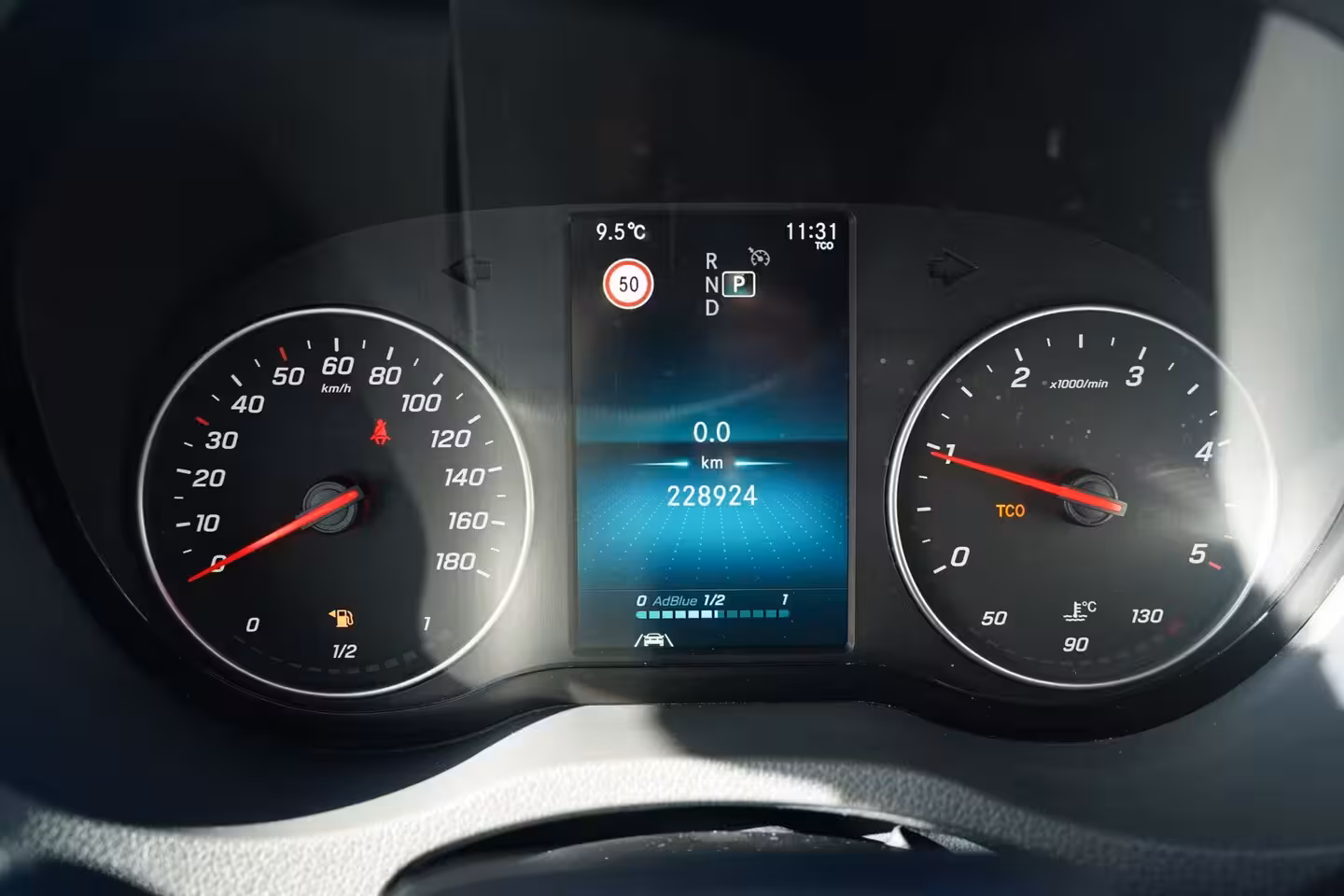 Mercedes-Benz Sprinter 516 CDI 163 pk Aut. BE-Trekker met Tijhof Oplegger Navi Comand, LED Koplampen, Cruise Cont