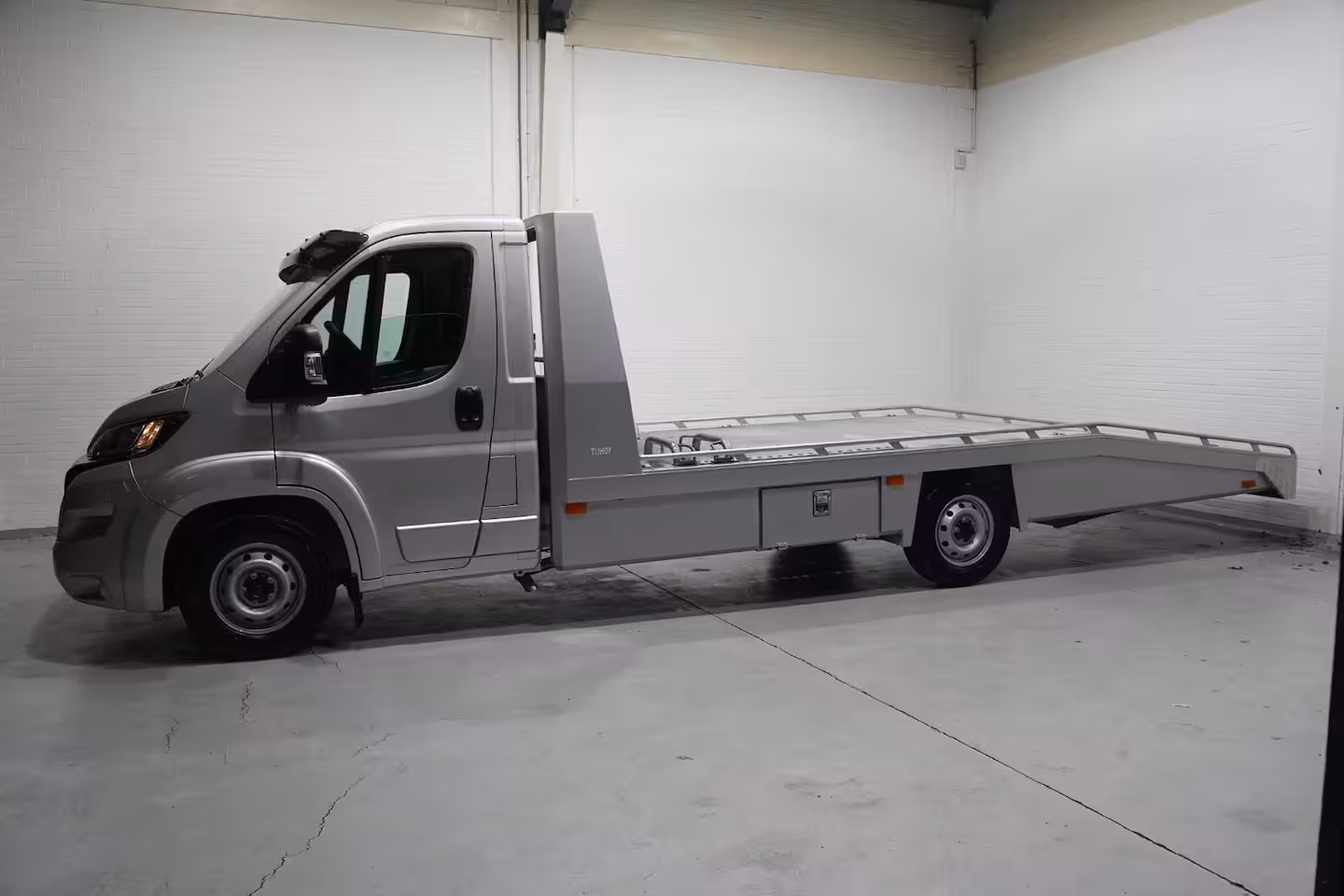 Fiat Ducato 2.2 Mjet 140 pk Autotransporter Tijhof BPM vrij Airco, Trekhaak 3.000 kg, Cruise control,