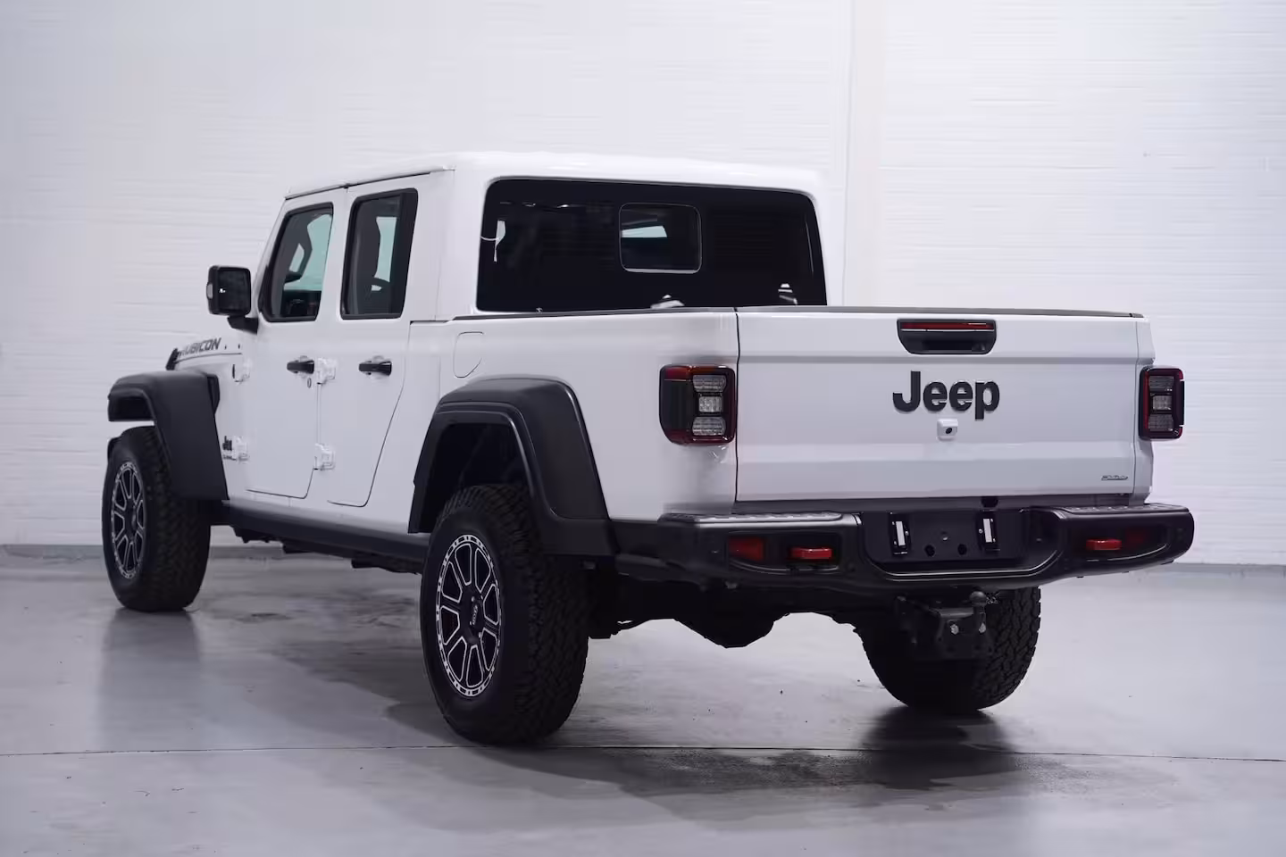 Jeep Gladiator 3.6 V6 285 pk Rubicon Grijs Kenteken 2-Zits Navi Leder Zwart, Adapt. Cruise, Targa Dak, Tr