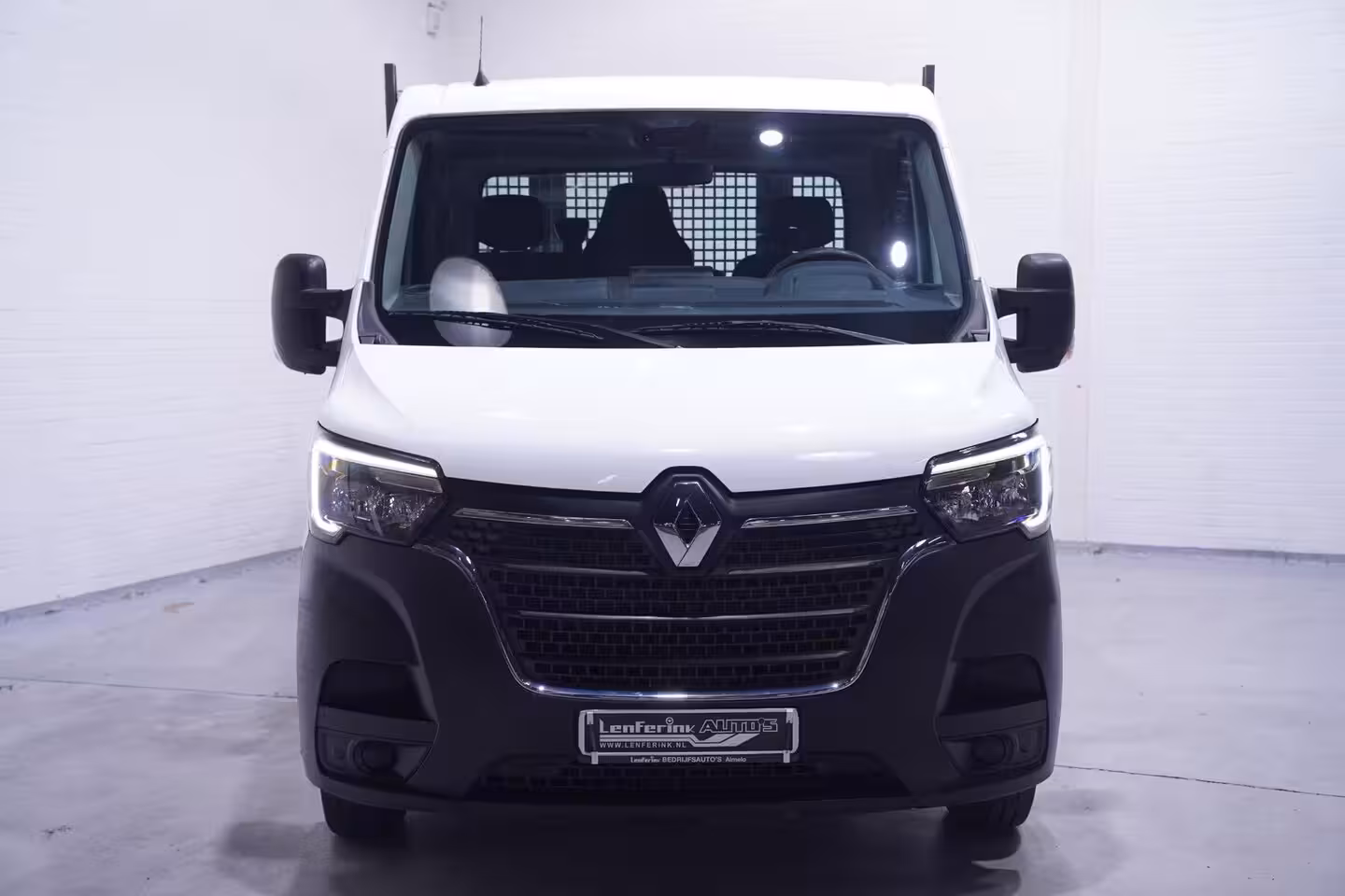 Renault Master 2.3 DCi 130 pk Dubbel Lucht Kipper, Trekhaak 3.500 kg Airco, LxBxH 320x203x40 cm, 3-Zits