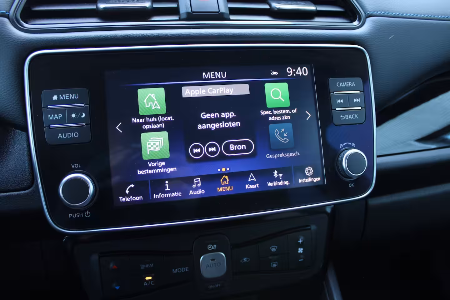 Nissan LEAF Acenta 40 kWh SOH 96% , stoel/stuur verwarming