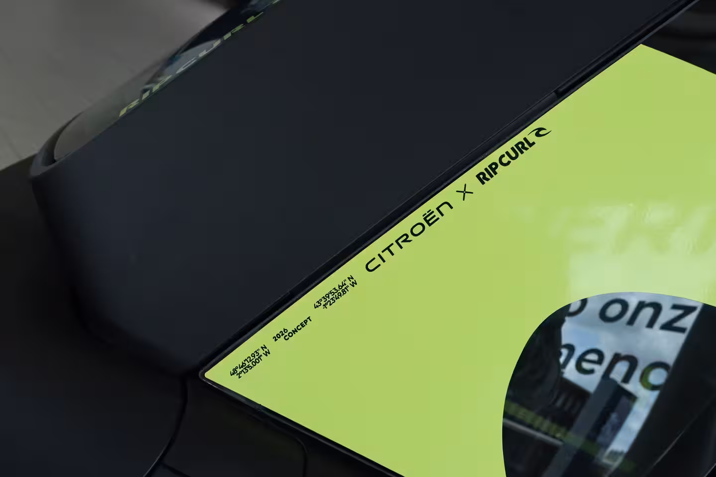 Citroën Ami Rip Curl Sunrise Limited Edition | UIT VOORRAAD LEVERBAAR | Pano | LED | Dakspoiler |