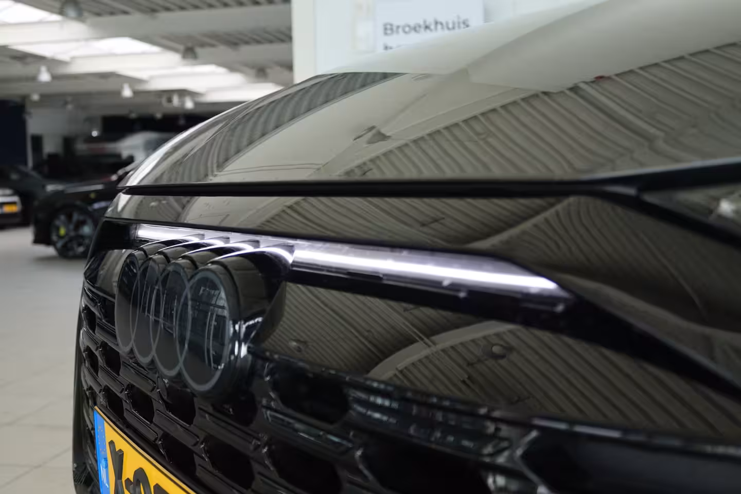 Audi Q8 Sportback e-tron 55 quattro S Edition Competition 115 kWh | SOH 94% | Adapt. Cruise | Schuifdak | Stoel+Stu
