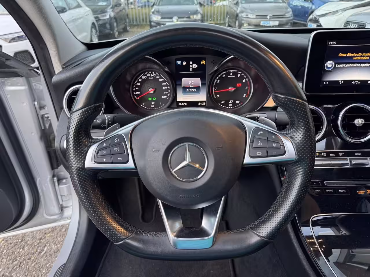 Mercedes-Benz C-klasse 200 Prestige Pano Camera Garantie Leder Blindspot Luchtvering
