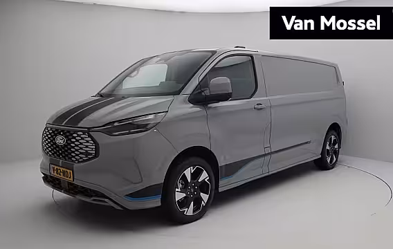 Ford E-Transit Cust. 320 L2H1 Sport 65 kWh | Trekhaak | 19 inch velgen | Adaptieve cruise control | Dodehoek de