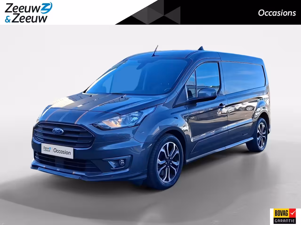 Ford Transit Connect 1.5 EcoBlue L2 Sport 100pk automaat | Trekhaak | Parkeer sensoren | Houten vloer