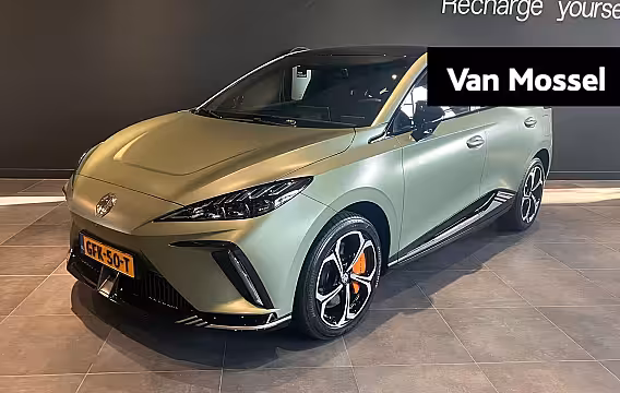 MG XPower 4 AWD 435pk 64kWh | Hunter Mat Green | Led Koplampen | Leder + Alcantara | CarPlay | Stoel