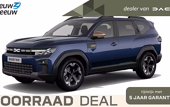 Dacia Bigster Hybrid 155 Extreme Nu uit voorraad leverbaar | verschillende kleuren beschikbaar met € 450