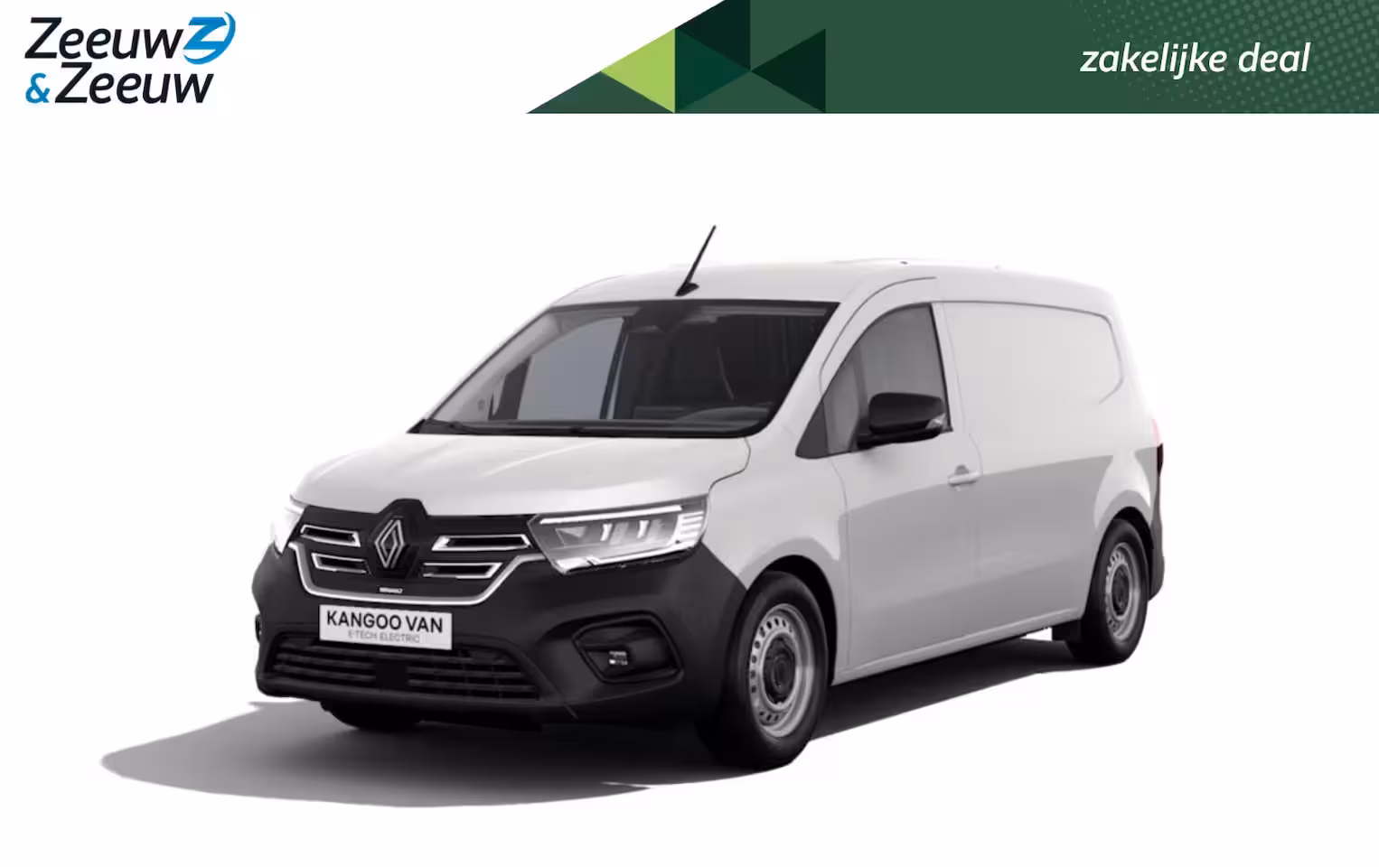 Renault Kangoo E-Tech Extra L2 44 kWh | Nu leverbaar met 12% Zeeuw & Zeeuw aktie korting |