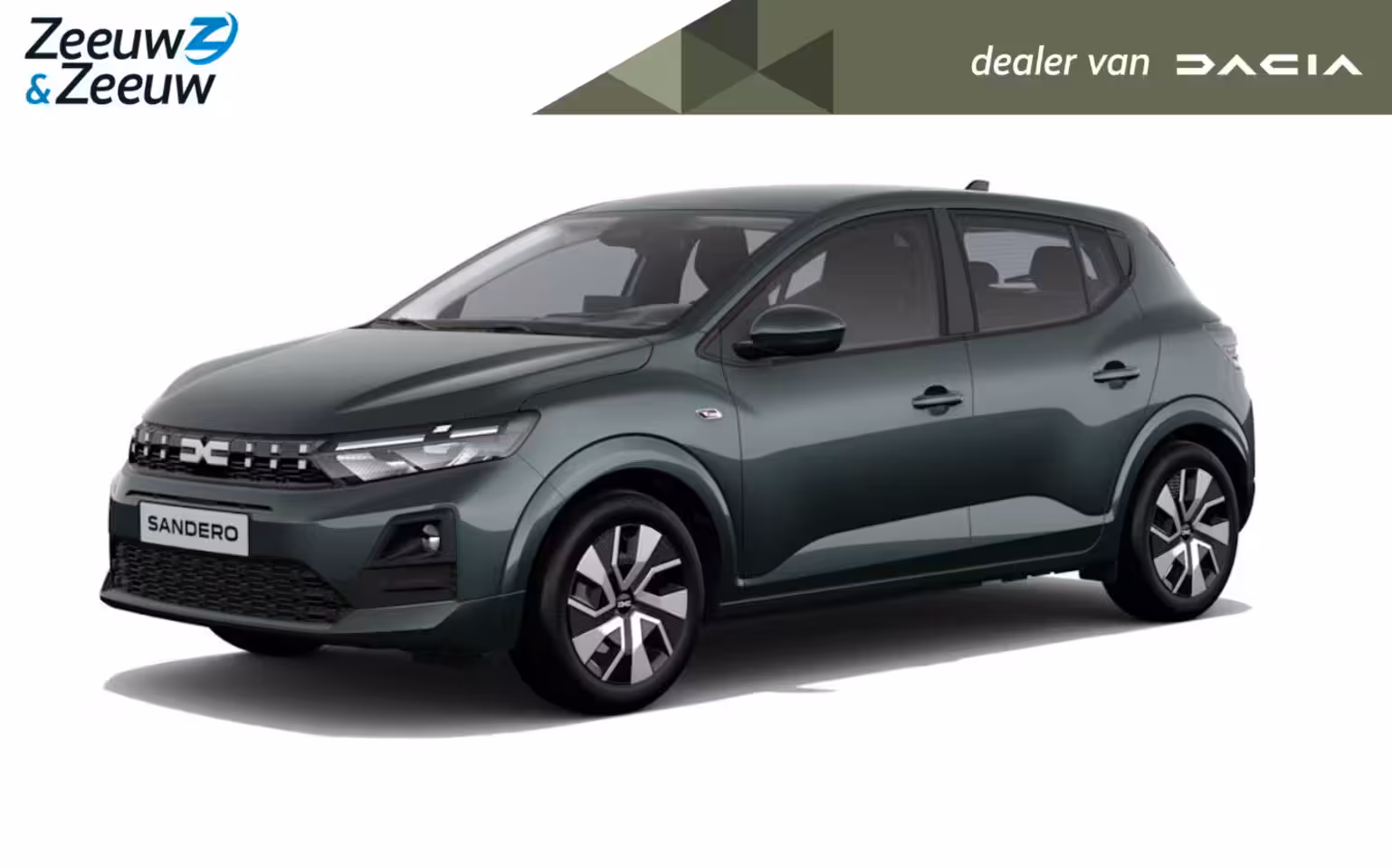 Dacia Sandero TCe 100 expression | Nu met € 450, - Zeeuw en Zeeuw actiekorting | financier tegen slechts