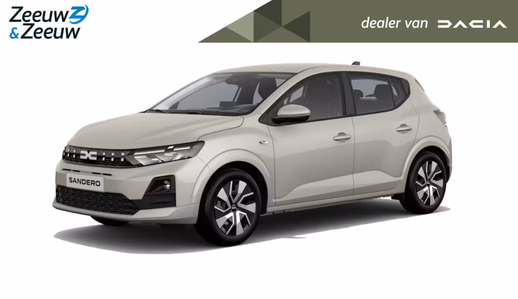 Dacia Sandero Eco-G 120 limited edition | Nu met € 450, - Zeeuw en Zeeuw actiekorting | financier tegen