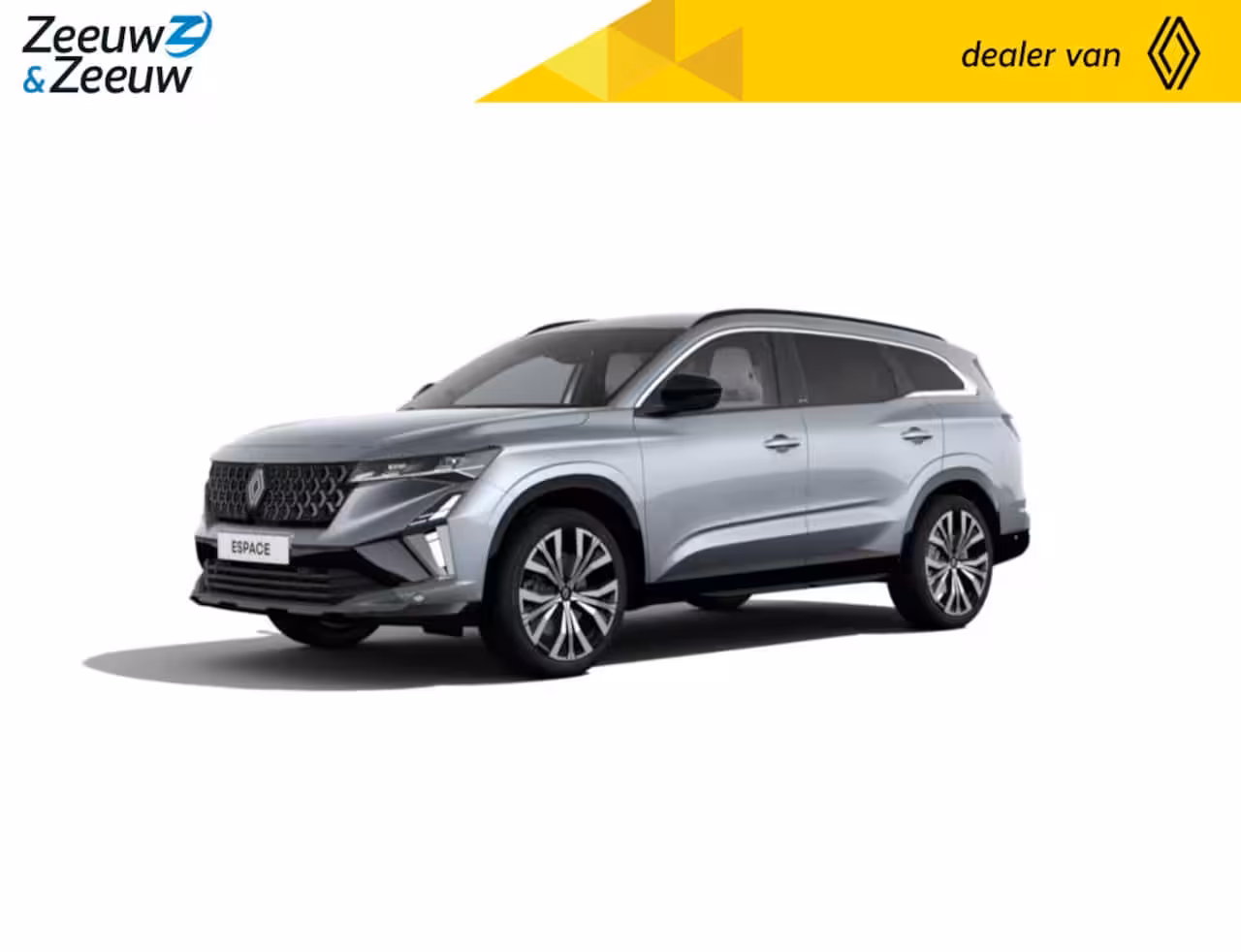 Renault Espace (Zeeuw & Zeeuw Private Lease Actie v.a. € 730, -) E-Tech full hybrid 200 iconic 7p. | Wij
