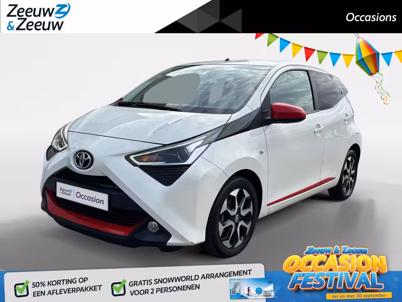 Toyota Aygo 1.0 VVT-i x-clusiv | Camera | Cruise | Lichtmetaal |