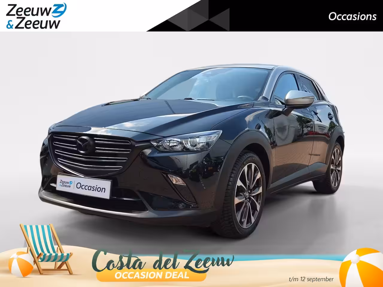 Mazda CX-3 2.0 SkyActiv-G 121 Sportive | Trekhaak | Achteruitrijcamera + Dashcam voor en achter | Nav