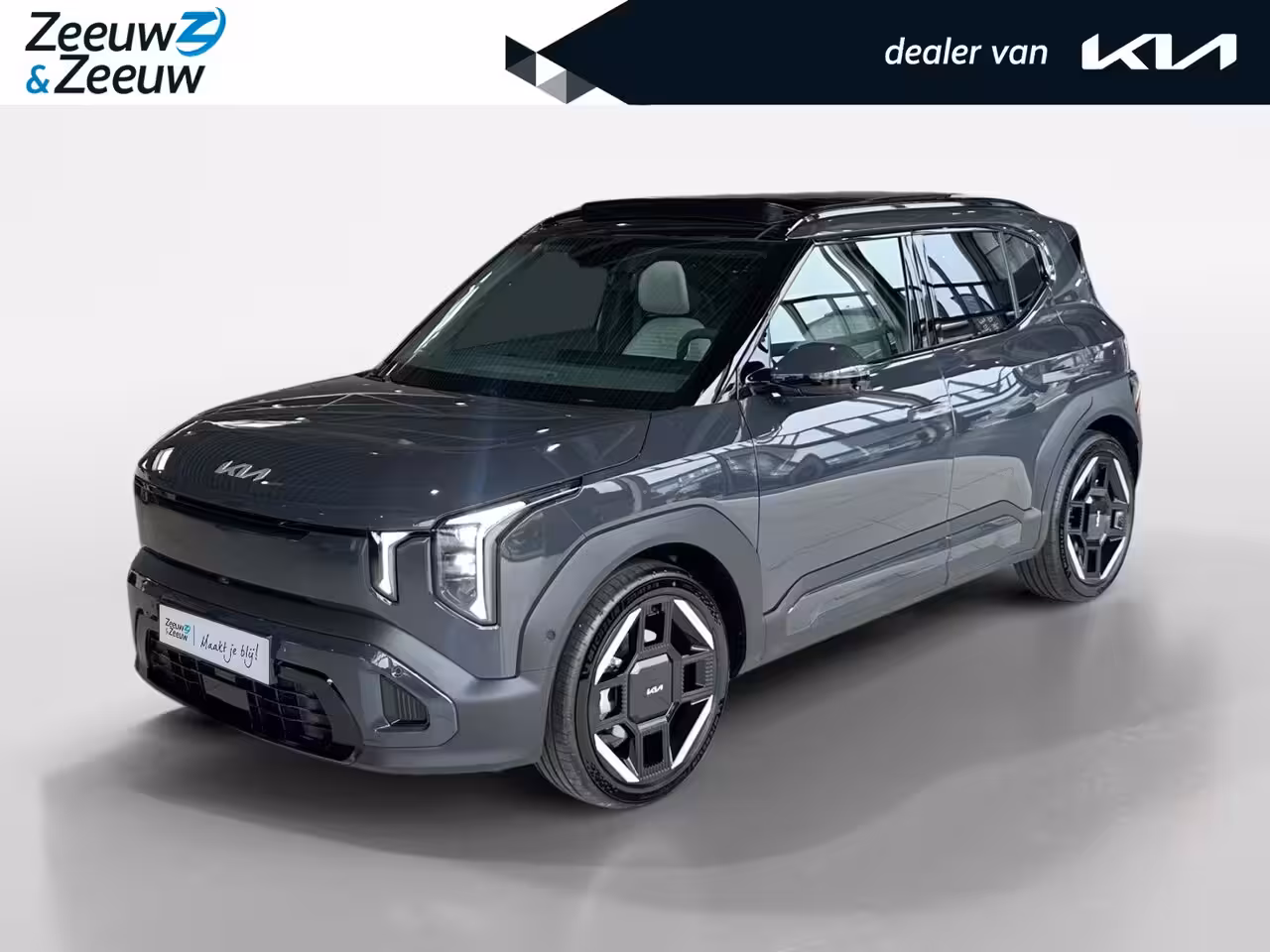 Kia EV2 GT-line 61 kwh | Enkele op voorraad | Nu 3000, - inruilkorting | Panorama dak | Geheugen s