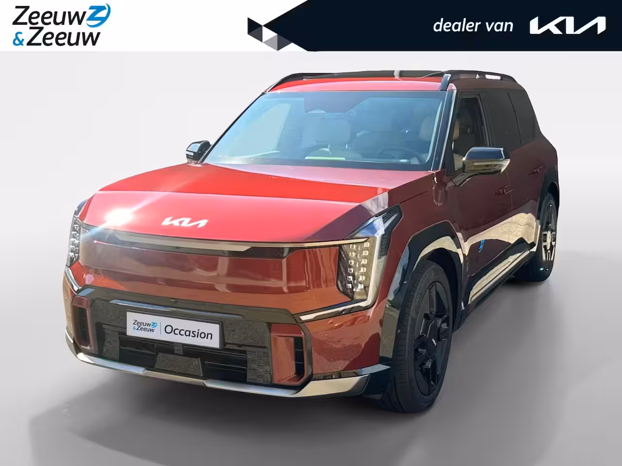 Kia EV9 GT-line AWD 99, 8 kwh 7 zits | 385 PK | Geventileerde/verwarmde stoelen | Wireless Carplay