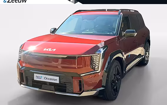 Kia EV9 GT-line AWD 99, 8 kwh 7 zits | 385 PK | Geventileerde/verwarmde stoelen | Wireless Carplay