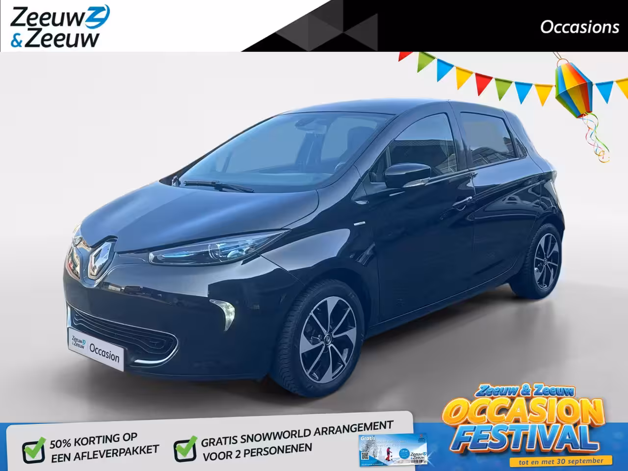 Renault Zoe R110 Iconic 41 kWh | AIRCO WERKT NIET | KOOP ACCU | BOSE | CAMERA | NAVI | 12 MAANDEN BOVA