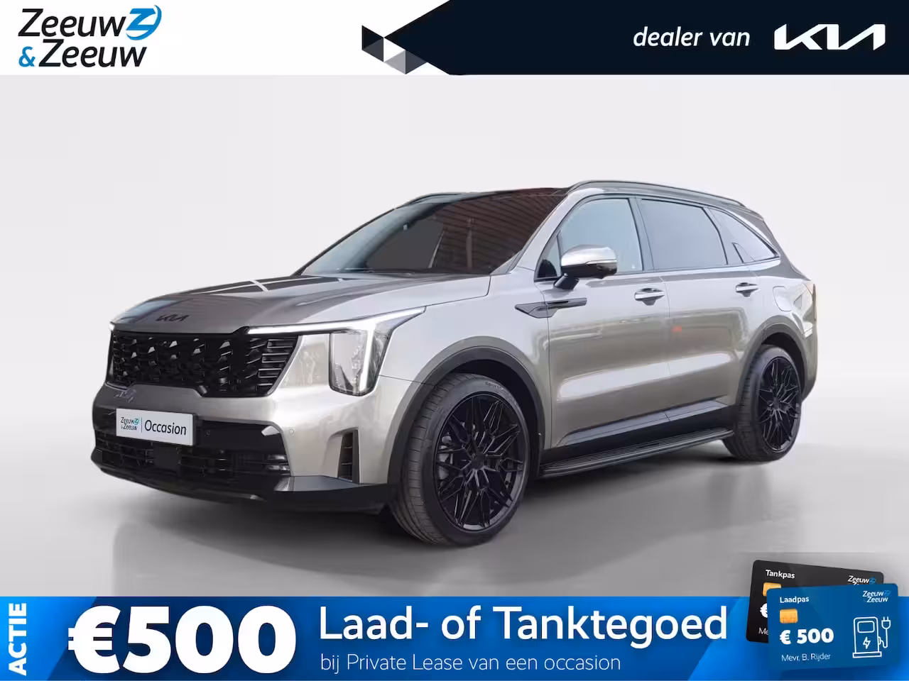 Kia Sorento 1.6 T-GDi Plug-in Hybrid 4WD ExecutiveLine 7p | Black Pack | Stoel verwarming en ventilati