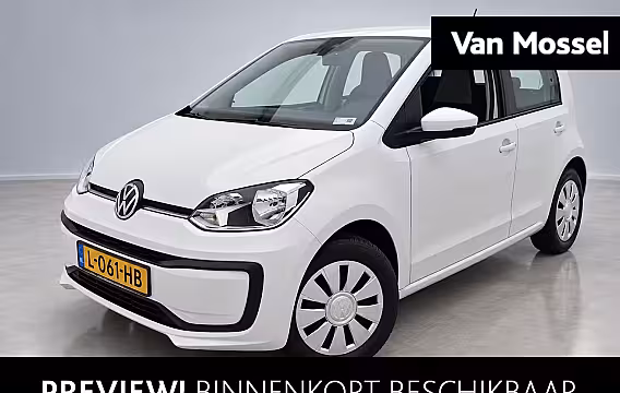 Volkswagen Up! 1.0 65 PK | Airco | 5 Deurs | Telefoonhouder | Elektrische ruitbediening voor | DAB+ | All