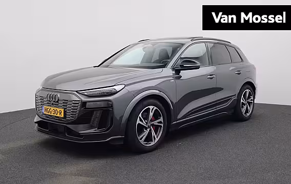 Audi Q6 e-tron S edition 100 kWh 388 PK | S-Line | Automaat | Panoramadak | Luchtvering | Trekhaak | 360