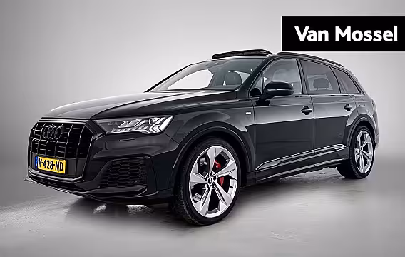 Audi Q7 60 TFSI e quattro Competition 456 PK | S-line | Luchtvering l Cruise control l Panoramadak