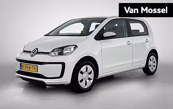 Volkswagen Up! 1.0 65 PK| Origineel Nederlands | Dealeronderhouden | Airco | Bluetooth | 5 Deurs | All-se