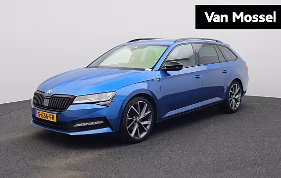 Skoda Superb Combi 1.5 TSI ACT Sportline Business | DIGITAAL DASHBOARD | ELEK.ACHTERKLEP | STUUR-STOELVERWARM