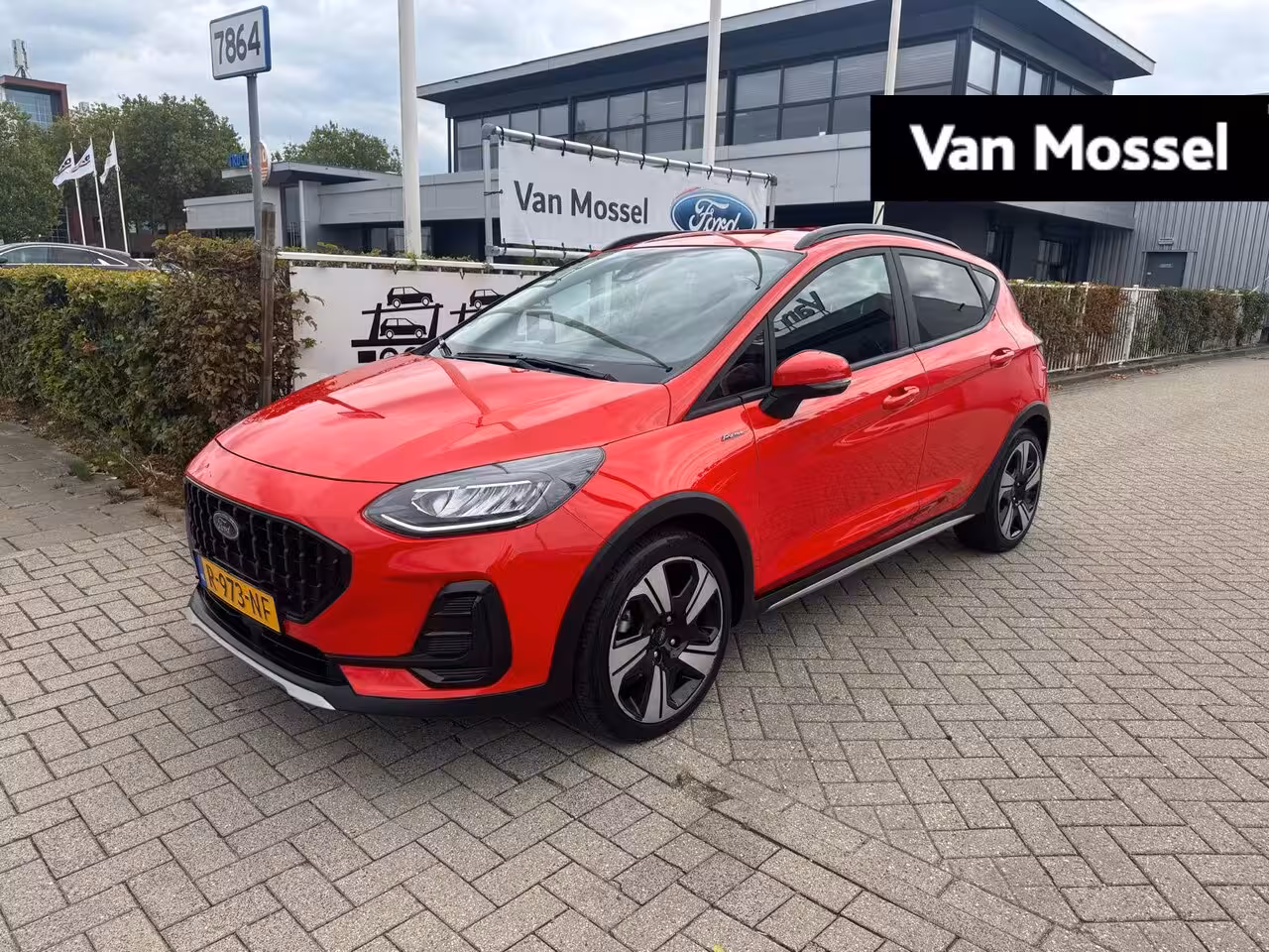 Ford Fiesta 1.0 EcoBoost Hybrid Active X | Cruise Ctrl | NAV | Achteruirijcamera | Keyless Entry | 17*