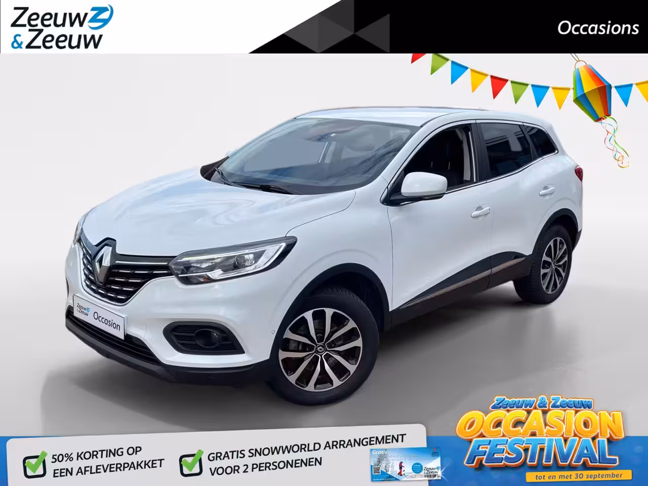 Renault Kadjar 1.3 TCe Techno *Navi+Camera*Climate Control*Trekhaak*Cruise Control*Dode hoek detectie*LM.