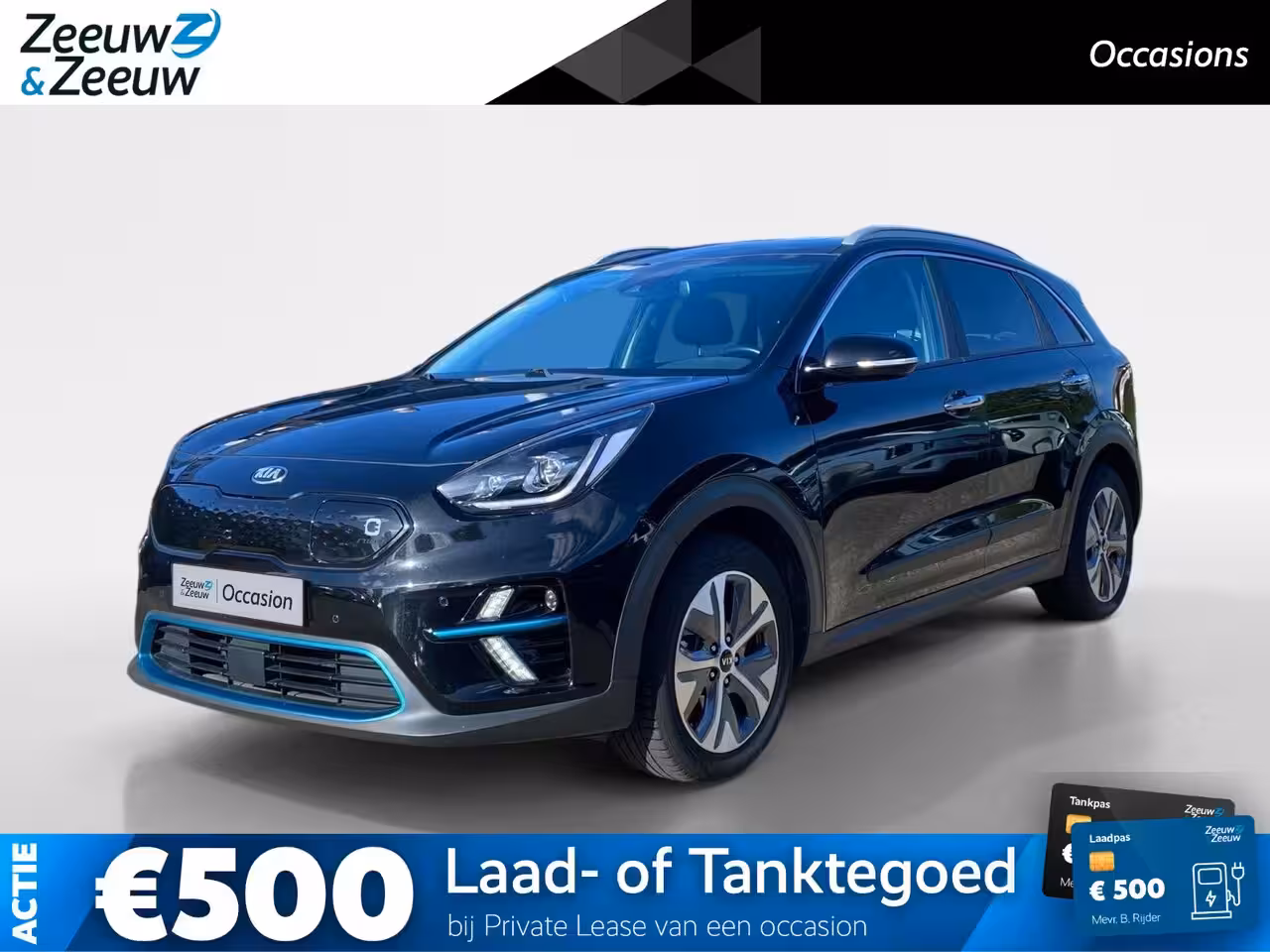 Kia e-Niro DynamicPlusLine 64 kWh Climate control | Stoel, - en stuurverwarming | Parkeercamera | Cru