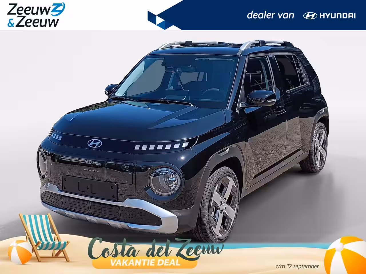 Hyundai Inster Pulse Advanced 42 kWh | Khaki interieur | Z&Z Topdeal | Van € 27.850, nu voor € 25.350 |