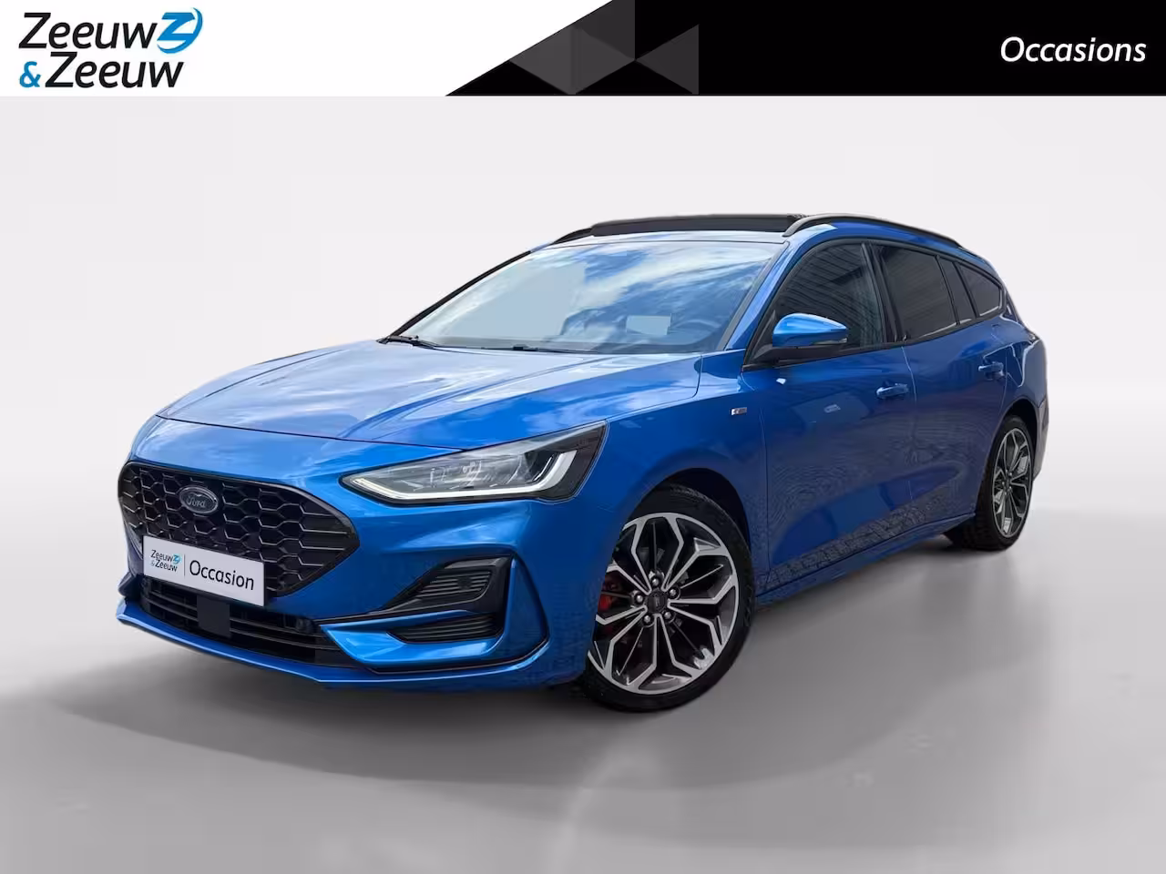 Ford Focus Wagon 1.0 EcoBoost Hybrid ST Line | NL Auto & Dealeronderhouden | Winter Pack | Panoramadak | Dr