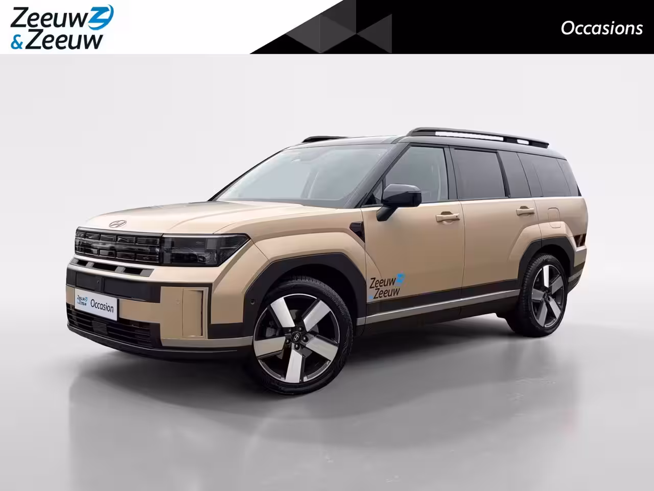 Hyundai Santa Fe 1.6 T-GDI PHEV Premium Plus 4WD 7p | Uniek Two Tone wrap Z-Signing | LED koplampen | Bose