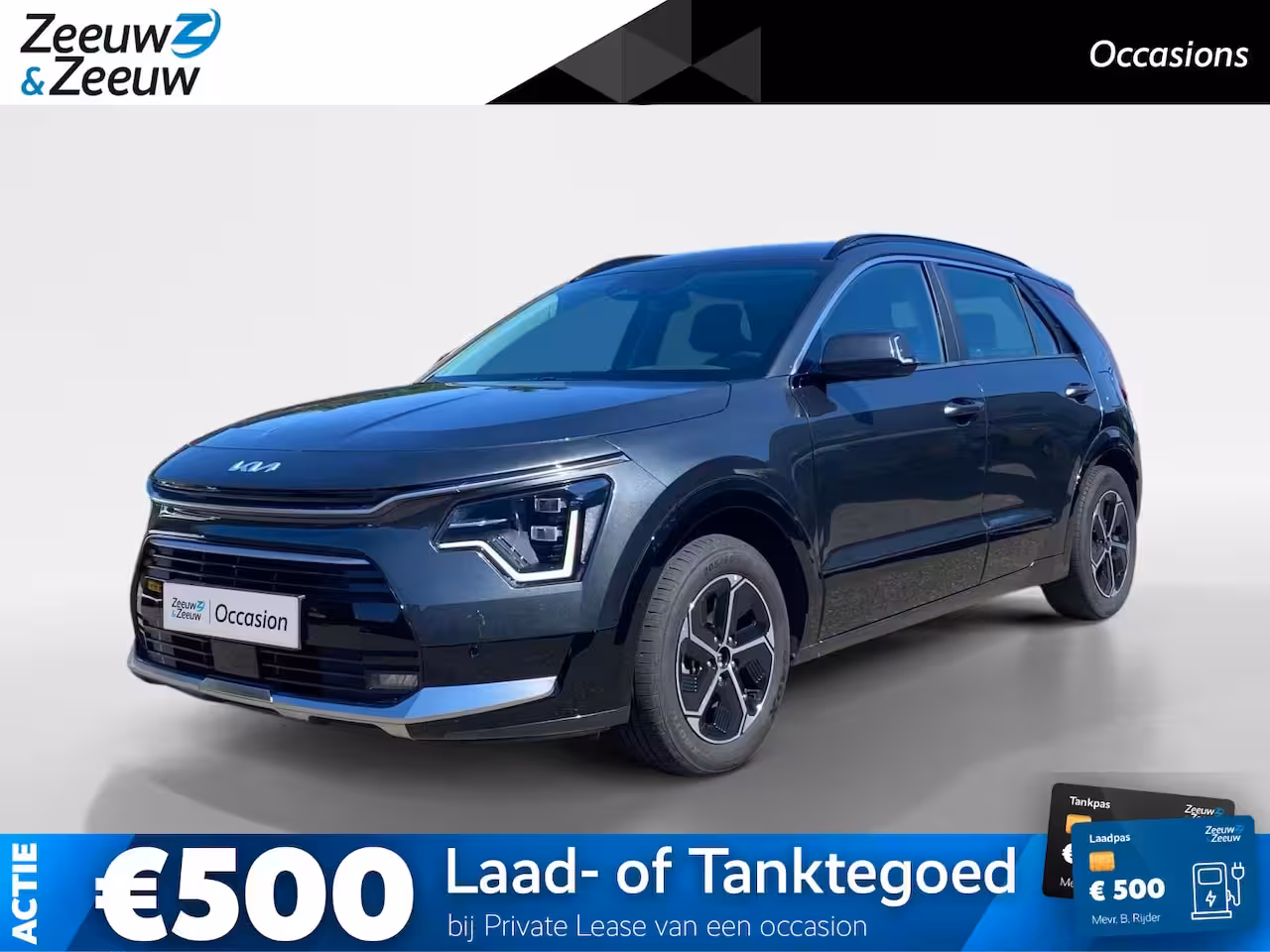Kia Niro 1.6 GDi Hybrid DynamicLine | Climate control | LM velgen | Elektr. bestuurdersstoel | Dode