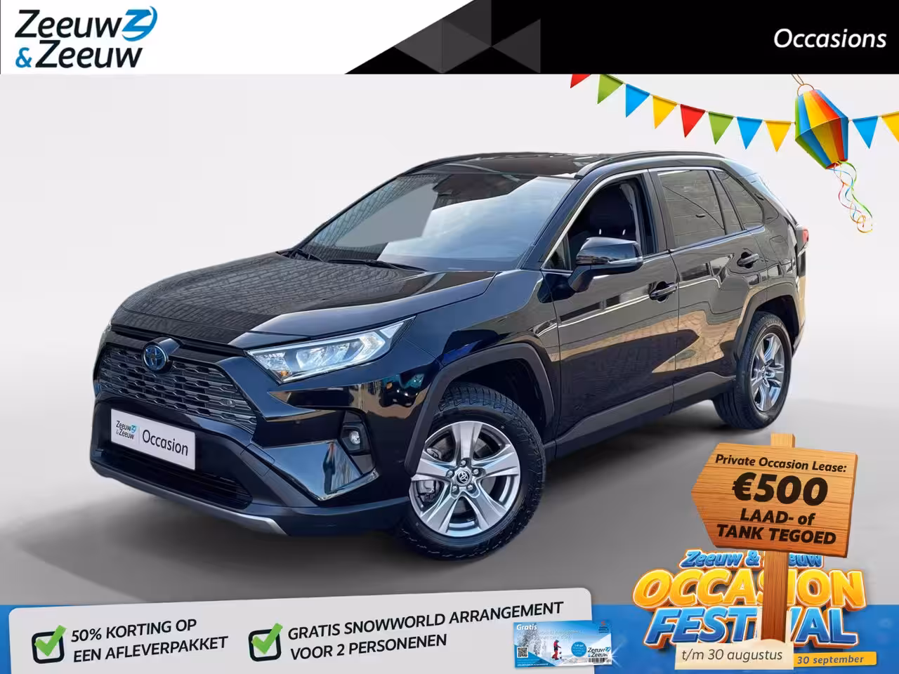 Toyota RAV4 2.5 Hybrid Business *Automaat*Navi via Carplay*Camera*Elekt. Achterklep*Adapt. Cruise Cont