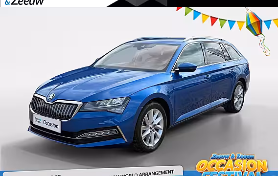 Skoda Superb Combi 1.4 TSI iV Business Edition Plus *Automaat*Navi+Camera*Parkeersensoren*Elekt. Stoelen*Lede