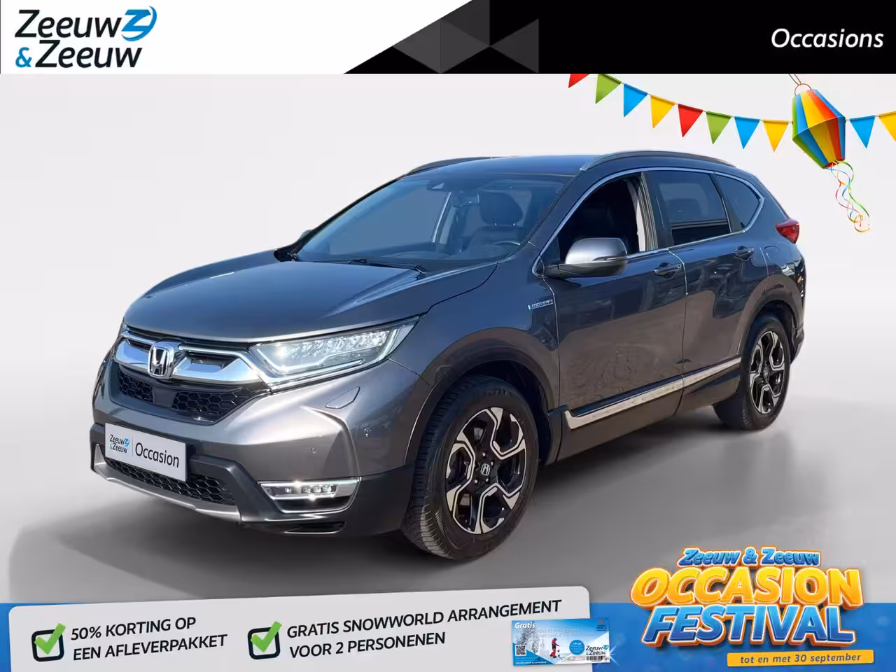 Honda CR-V 2.0 Hybrid Comfort *Automaat*Navi+Camera*Climate Control*Lederen bekleding*Adapt. Cruise C