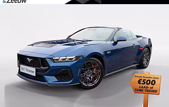 Ford Mustang 5.0 Ti-VCT V8 GT | CABRIOLET | Adaptive Cruise Control | BLIS | Kleppensysteem | Performan