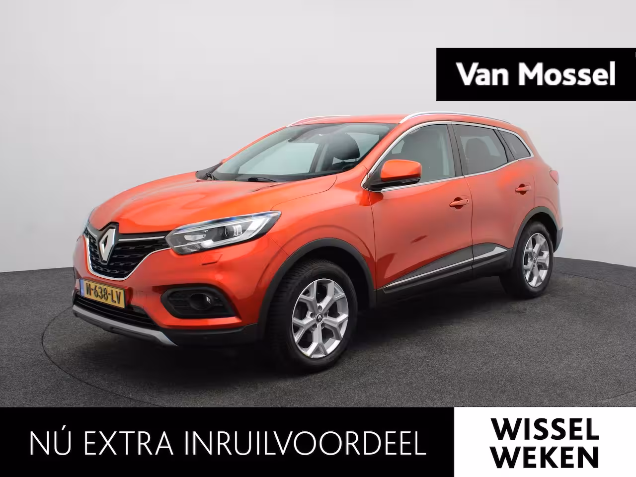 Renault Kadjar 1.3 TCe Intens | Trekhaak | Achteruitrijcamera | Stoelverwarming| Lederen Stuur |