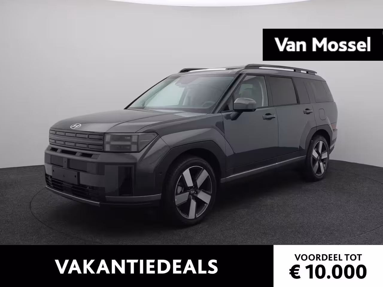 Hyundai Santa Fe 1.6 T-GDI HEV Premium Sky 7p | Schuif-/ kanteldak | Rondomzicht camera | Stuur/Stoel verwa