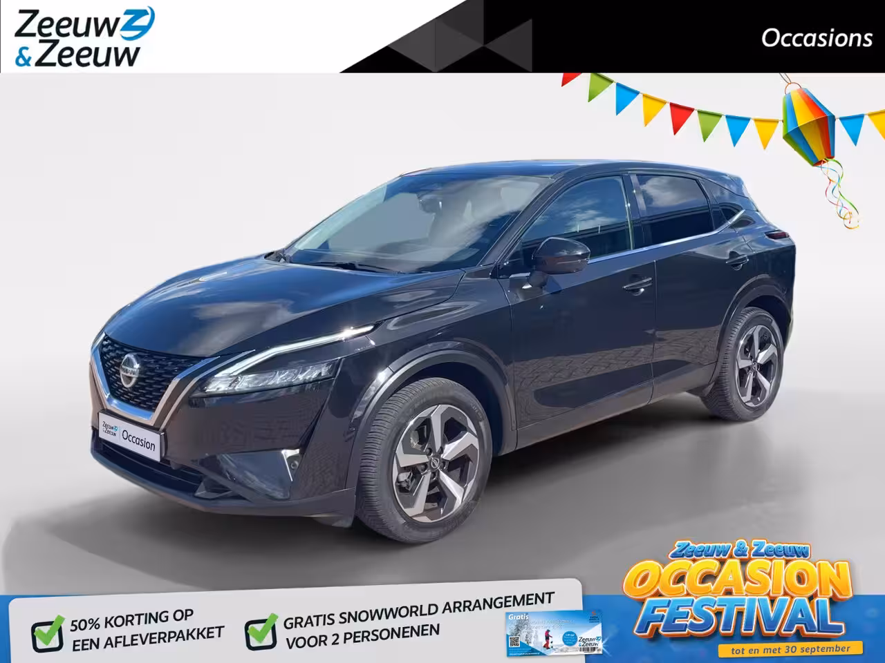 Nissan Qashqai 1.3 MHEV Xtronic N-Connecta *Automaat*Navi+360Camera*Climate Control*Elekt. Achterklep*All