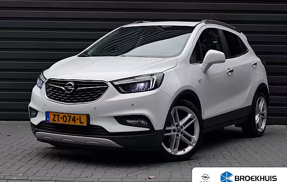 Opel Mokka X 1.4 TURBO 140PK BLACK EDITION / CAMERA / PANO.DAK / LEDER / CARPLAY / KEYLESS / STUUR-STOE