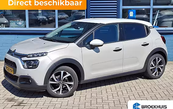 Citroën C3 1.2 PureTech 110 PK Shine | Achterbank in delen neerklapbaar | Achteropkomend verkeer waar