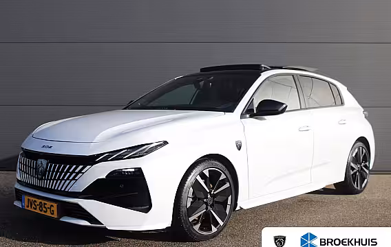 Peugeot 308 1.2 Hybrid 145 e-DCS6 GT | Panorama/schuifdak | Luxe stoelen | Focal | Trekhaak | Nieuw mo