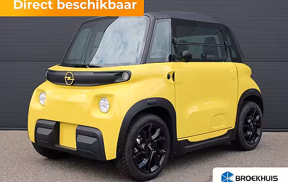 Opel Rocks-e GS | Special yellow edition | Nieuw | Black Pack | Panoramadak | Bluetooth | Lichtmetaal |
