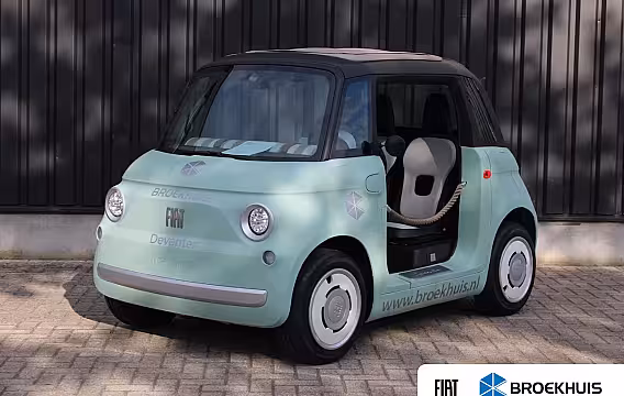 Fiat Topolino Brommobiel Dolcevita | LED achterlichten | LED koplampen | Vouwdak
