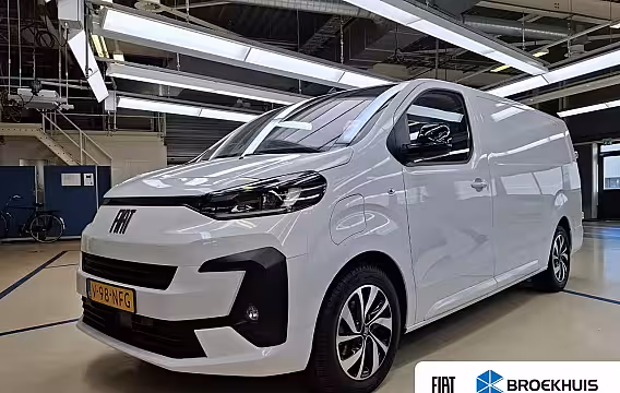 Fiat E-Scudo L3 75kWh | 8 JAAR GARANTIE | CAMERA | DRAADLOOS CARPLAY | BETIMMERING | LED | 17" LM VELGE